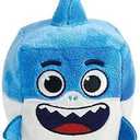 Pinkfong Baby Shark Daddy Shark Plush Cube with Sound