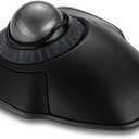 Kensington Orbit Wireless Trackball with Scroll Ring - Space Gray (K72675WW),Black/Grey