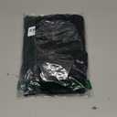 OQQ Womens Tube Bodysuits Strapless Basic Sleeveless Ruched Stretch Classic-Fit Tops Sexy Bodysuits (Large, Black)