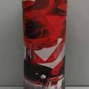 Red  Kitchen Rugs and Mats Set of 2 Modern Rose Anti Fatigue Kitchen Floor Mat Non-Skid Washable Kitchen Runner Rug for Kitchen Sink Laundry (17.5"x29.5"+17.5"x47")