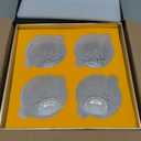 KANARS Old Fashioned Whiskey Glasses with Luxury Box - 10 Oz Rocks Barware For Scotch, Bourbon, Liquor and Cocktail Drinks - Set of 4 - Men Gift