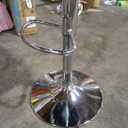 Poundex L Shape Barstool, Black