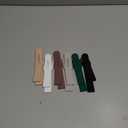 IKANFI 6Pack Engraved Band Compatible with Samsung Galaxy Watch 5 Band/Galaxy Watch 4 Bands/Galaxy Watch 3 Bands/Active 2 Watch Bands,20mm Leopard Silicone Sport Strap Replacement for Women Men (Black,Sand Pink,Grey,White,Smoke Purple,Blackish Green)