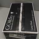 GO&SO Natural Linen Medium Drum Lamp Shades 13" Top x 13" Bottom x 10" High (Spider) Modern Beige Gray Lampshade for Table Lamps Bedside Lamps Assembly Required  By GO&SO