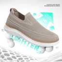 Men's Walking Boat Shoes Slip On Casual Loafers Non Slip Comfortable Lightweight Work Driving Shoes 10.5