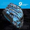 Ortiz34 Youth T-Ball Set, 25 Signature Aluminum T-Ball Bat with -10 Drop, Foam Core T-Ball, 9 Lightweight Youth Glove, Vibrant Graffiti Print