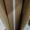 YOSHOOT Farmhouse Barn Door Mirror, 40"x26" Rustic Bathroom Mirrors, Wood Frame Wall Mounted-Mirror, for Living Room Bedroom Entryway Wall Dcor, Horizontal Hanging ONLY (Brown)