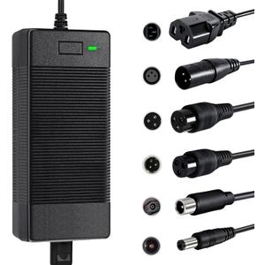 UL Listed 42V 2A Replacement Electric Scooter Charger with 6 in 1 Plugs for 36V Hoverboard Charger, Compatible with Razor/Voyage/Jetson/gotrax/ninebot and Most 36V 10S Lithium Battery Device