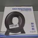 2025 TV Antenna Indoor for Local Channels, Antenna for Smart TV 360° Reception,Digital Antenna for Long Range Reception and All Smart/Old TVs, Supports 4K 1080P HD VHF UHF