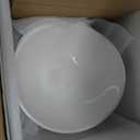Sweese 28 oz Large White Porcelain Bowls - Set of 6 Salad, Pasta, Soup & Serving Bowls, Big Ceramic Dinner Bowls