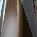 Shoe Cabinet, Shoe Storage Cabinet with Louvered 2 Flip Drawers, Narrow Shoe Cabinet Storage for Entryway, Freestanding Shoe Organizer Cabinet with Golden Handles, Slim Shoe Rack Cabinet (Walnut) (Width - 31.5 inches)