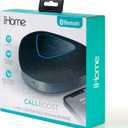 iHome Conference Speaker and Microphone, USB and Bluetooth Speaker, 3 Noise Cancelling Microphones for Home Office Compatible with Mac, Windows, iOS and Android