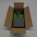 MXF Pooper Scooper, Dog Pooper Scooper Long Handle Stainless Metal Tray and Rake Set for Medium Small Dogs Heavy Duty - Use on Grass, Dirt or Gravel - Pet Supplies (Green)