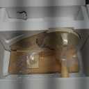 Manual Bread Slicer for Homemade Sourdough Bread, Adjustable Thickness&Evenly Slicing, Hand Crank Bread Slicer with Scale Line and Suction Cup, Serrated Blade Design, Patent (Cream)