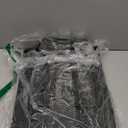 UBBCARE 2 Pack Wicker Basket, 16.5L13H7.5W inch Woven Paper Rope Storage Baskets for shelves, Foldable Rectangular Storage Baskets with Handle, Storage Basket for Organizing, Black