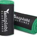 Tree Protector Kit for Slacklines - 60" x 6" Tree Guards - 2 Piece Non-Slip Felt Wraps with Anti-Slip Guide Straps - Perfect Outdoor Tree Wear for Ziplines Hammocks Slackline Rope - Green