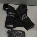 ZELUS Weighted Vest, 6lb/ 8lb/ 12lb/ 16lb/ 20lb/ 25lb/ 30lb Weight Vest with Reflective Stripe for Workout, Strength Training, Running, Fitness, Muscle Building, Weight Loss, Weightlifting, Black(6 lb)