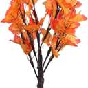 ARTIBETTER 24led Maple Leaf Table Lamp Non-Waterproof Christmas Decorative Light Warm Romantic Ideal for Home Office