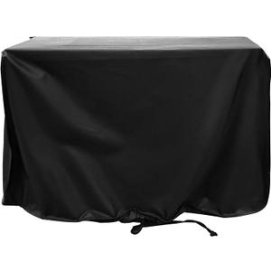 Fire Pit Cover, 34" x 34" x 30" Square Gas Fire Pit Cover, Waterproof 600D Heavy Duty Square Patio Fire Pit Table Cover, Full Coverage Dustproof Anti UV OutdoorFire Pit Covers
