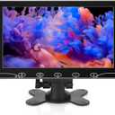 10.1 Inch Small Monitor, Raspberry Pi Screen Built-in Speakers, Mini Display 1024 x 600, 60 Hz, 5ms, IPS Screen Display w/Remote Control, HDMI VGA AV BNC Input, Computer Monitor