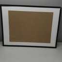 upsimples 22x30 Picture Frame, Display Pictures 18x24 with Mat or 22 x 30 Without, Wall Hanging Poster Frames, Black, 1 Pack