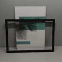 MCS Studio Gallery Frame, Black Woodgrain, 16 x 20 in, Single & Studio Gallery Frame, Black Woodgrain, 16 x 24 in, Single
