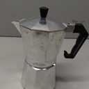 Primula Classic Stovetop Espresso and Coffee Maker, Moka Pot for Italian and Cuban Caf Brewing, Greca Coffee Maker, Cafeteras, 6 Espresso Cups, Silver