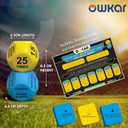 Soccer Keepy-Uppy Challenge Dice Set. Soccer Gifts for Boys and Girls. Indoor Soccer Skills Accessories. Football Stocking Filler Training Equipment for Teenage Boys or Girls. Birthday Gifts