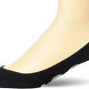 2 x HUGO Women's 2-Pack Bold Logo Invisible Socks (Black)