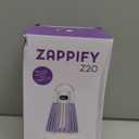 Zappify Zapper 2.0 Pro - 2 Pack Portable Bug Zapper, Indoor & Outdoor, Cordless Rechargeable Mosquito Zapper, Hanging Hook, 1500V High Voltage, Trap for Fly, Insect, Mosquito & Bugs