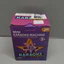 Mini Karaoke Machine Toys Gifts,Kids Portable MP3 Player with 2 Wireless Microphone and LED,Christmas Birthday Gifts for Girls Boys 3 4 5 6 7 8+ Year Old (Purple)