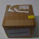 KooK Mixing Bowls, with Lids, Ceramic Nesting Bowls, Space Saving, Set of 4, Embossed, Kitchen, Prep, Stackable, Mix, Gift, Microwave and Dishwasher Safe, 10/16/29/47 oz, Narbonne Collection (Ivory)