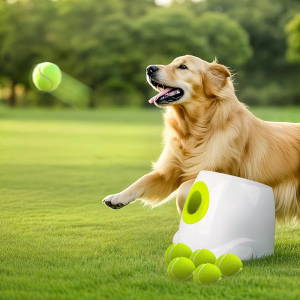 AFP Automatic Dog Ball Launcher Automatic Ball Launcher for Dogs