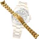 Oyster Watch Band Replacement For Rolex Datejust,Submariner,Gmt 16610 16800 20Mm