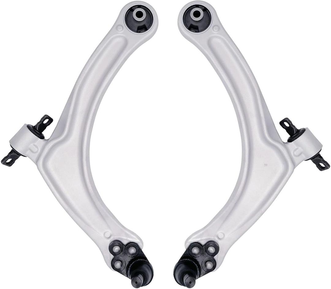 Front Lower Control Arms w/Ball Joint & Bushing, Compatible with Chevy HHR 2006-2011, Chevrolet Cobalt 2005-2010, Pontiac G5 2007-2010, Pursuit 2005-2006 Replacement # K620897,K620898