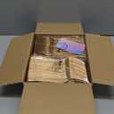 Liacere 200pcs Gold Plastic Forks - Heavyweight - 7.4 Inch Heavy Duty Forks - Gold Plastic Silverware Perfect For Parties & Weddings & Restaurants & New Year And Daily Using & Christmas & New Year