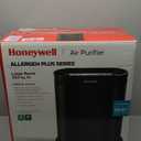Honeywell AllergenPlus HEPA Air Purifier, Airborne Allergen Reducer for Large Rooms, Reduces Allergens, Smoke, Wildfire Smoke, Pollen, Pet Dander and More, Black, HPA200