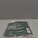 Ultra Soft Pillow Protectors with Zipper Standard Size - Set of 2 Breathable Pillow Covers - 100% Protection Against Stains, Dust & Dirt - Machine Washable (White)