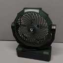 FRIZCOL 3-in-1 Camping Fan - Portable Fans Rechargeable - 24000mAh Battery Powered Fan with Light & Remote for Indoor, Outdoor, Tent, Travel, Fishing, Jobsite, Gifts for Men Dad Him - Green