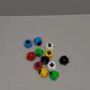 Sanwa 12 pcs OBSF-30 Original Push Button 30mm - for Arcade Jamma Video Game & Arcade Joystick Games Console (Color) - (Each Color of 2 Pcs) Use for Arcade Game Machine Cabinet S@NWA