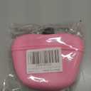 Left&Right Dog Clicker Training Kit,Silicone Dog Training Treat Pouch and Dog Clickers,Dog Treat Bag with Clicker Training for Dogs,Pet Treat Bag with Magnetic Buckle Closing and Waist Clip,Pink