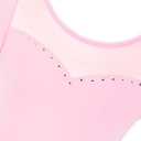 Gogokids Ballet Leotards for Girls, Toddler Bow Back Dance Dress Outfit with Removable Tutu Skirt Combo