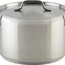 Winco Heavy-Duty Stainless Steel Stock Pot with Cover, 12 Quart