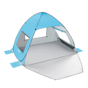 TOBTOS UPF 50+ Pop Up Beach Tent, Easy Set Up Beach Umbrella, Sun Shelter for 2-3 People UV Protection Portable Sunshade, Baby Canopy Cabana, Lightweight with Carry Bag