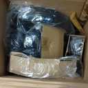 Caddytek CaddyLite EZ V8 Golf Push Cart - Lightweight 3 Wheel Foldable Cart with One-Click 2-Step Folding, EVA Wheels, Adjustable Handle, Cooler Basket, Umbrella & Drink Holder, Compact Golf Cart (Silver)