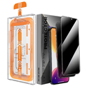 X-it 2 Packs Privacy Screen Protector for iPhone 15 6.1-inch - [Auto-Dust Removal] 9H+ Tempered Glass [10X Military Protection], Bubble Free, Case Friendly