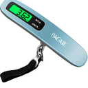 BAGAIL Digital Luggage Scale, 110lbs Hanging Baggage Scale with Backlit LCD Display, Portable Suitcase Weighing Scale, Travel Luggage Weight Scale with Hook, Strong Straps for Travelers