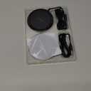 Wireless Charger, 15W Max Fast Wireless Charging Pad 2-Pack Compatible with iPhone 17/17 Air/17 Pro/17 Pro Max/16/15/14/13/12/Samsung S24/S24Ultra/S23Ultra/S22/S21,AirPods Pro2 (Black)