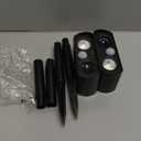 2025 2Pack Solar Deer Repellent Device Ultrasonic Repellent Outdoor Solar Animal Repeller with LED Strober Light&Motion Sensor Cat Deterrent Outdoor to Scare Squirrel Raccoon Skunk Repellent for Yard