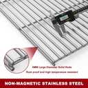 Griddle Grill Grate Replacement Parts for Blackstone 36"Griddle Grill
Parts 1554 1825 2151 1863 1866 1868 2149 2177 2310 1899 4 Burner Stainless Steel Cooking Grates